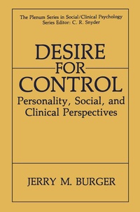Enlarge image Cover: Desire for Control - Springer