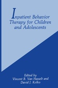 Cover: Inpatient Behavior Therapy for Children and Adolescents - Springer