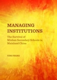 Enlarge image Cover: Managing Institutions - Cambridge Scholars Publishing