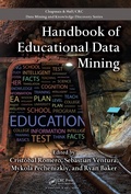 Cover: Handbook of Educational Data Mining - CRC Press