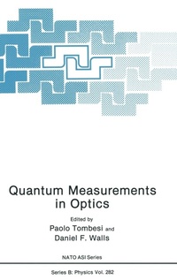 Enlarge image Cover: Quantum Measurements in Optics - Kluwer Academic / Plenum Publishers