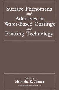Enlarge image Cover: Surface Phenomena and Additives in Water-Based Coatings and Printing Technology - Plenum Publishing Co.,N.Y.