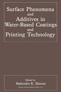 Cover: Surface Phenomena and Additives in Water-Based Coatings and Printing Technology - Springer