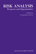 Cover: Risk Analysis - Springer