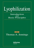 Cover: Lyophilization - CRC Press