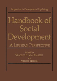 Enlarge image Cover: Handbook of Social Development - Plenum Publishing Co.,N.Y.