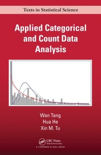 Enlarge image Cover: Applied Categorical and Count Data Analysis - Taylor & Francis