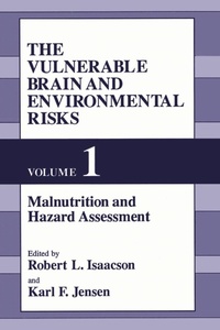 Enlarge image Cover: The Vulnerable Brain and Environmental Risks - Kluwer Academic / Plenum Publishers