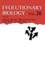Cover: Evolutionary Biology - Kluwer Academic / Plenum Publishers