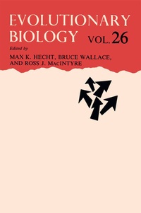 Enlarge image Cover: Evolutionary Biology - Springer