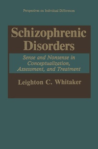Enlarge image Cover: Schizophrenic Disorders: - Plenum Publishing Co.,N.Y.