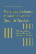 Cover: Neuropsychological Evaluation of the Spanish Speaker - Springer