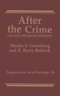 Abbildung von: After the Crime - Kluwer Academic / Plenum Publishers