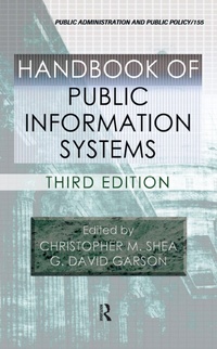 Abbildung von: Handbook of Public Information Systems - Routledge