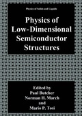Cover: Physics of Low-Dimensional Semiconductor Structures - Kluwer Academic/Plenum Publishers