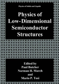 Enlarge image Cover: Physics of Low-Dimensional Semiconductor Structures - Springer