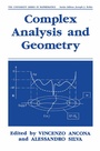Cover: Complex Analysis and Geometry - Kluwer Academic/Plenum Publishers