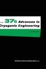 Cover: Advances in Cryogenic Engineering - Kluwer Academic / Plenum Publishers