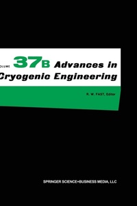 Enlarge image Cover: Advances in Cryogenic Engineering - Kluwer Academic / Plenum Publishers