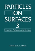 Cover: Particles on Surfaces 3 - Springer