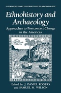 Cover: Ethnohistory and Archaeology - Springer