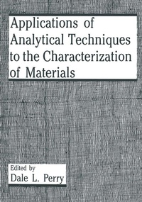 Abbildung von: Applications of Analytical Techniques to the Characterization of Materials - Springer