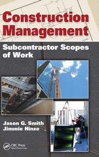 Enlarge image Cover: Construction Management - CRC Press