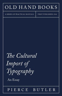 Enlarge image Cover: The Cultural Import of Typography - Read Books