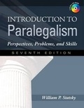 Cover: Introduction to Paralegalism - Delmar Cengage Learning