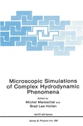 Cover: Microscopic Simulations of Complex Hydrodynamic Phenomena - Springer