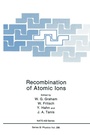 Cover: Recombination of Atomic Ions - Kluwer Academic / Plenum Publishers