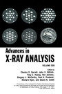 Cover: Advances in X-Ray Analysis - Kluwer Academic/Plenum Publishers