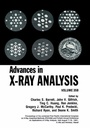 Cover: Advances in X-Ray Analysis - Springer