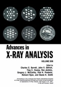 Cover: Advances in X-Ray Analysis - Springer