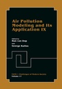 Cover: Air Pollution Modeling and Its Application IX - Springer