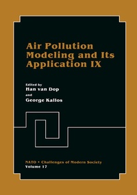 Abbildung von: Air Pollution Modeling and Its Application IX - Springer
