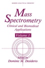 Cover: Mass Spectrometry - Kluwer Academic/Plenum Publishers