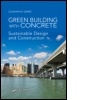 Cover: Green Building with Concrete - CRC Press
