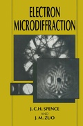 Cover: Electron Microdiffraction - Springer