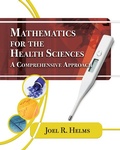 Cover: Mathematics for Health Sciences - Delmar Cengage Learning