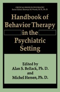 Cover: Handbook of Behavior Therapy in the Psychiatric Setting - Springer