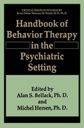 Cover: Handbook of Behavior Therapy in the Psychiatric Setting - Springer