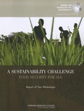 Cover: A Sustainability Challenge - National Academies Press
