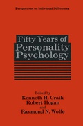 Cover: Fifty Years of Personality Psychology - Plenum Publishing Co.,N.Y.