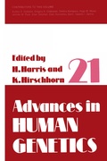 Cover: Advances in Human Genetics 21 - Springer