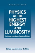 Cover: Physics at the Highest Energy and Luminosity - Kluwer Academic / Plenum Publishers