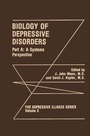 Cover: Biology of Depressive Disorders. Part A - Springer