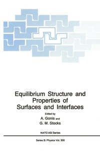 Abbildung von: Equilibrium Structure and Properties of Surfaces and Interfaces - Kluwer Academic / Plenum Publishers