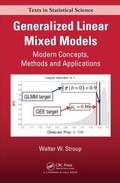 Cover: Generalized Linear Mixed Models - CRC Press