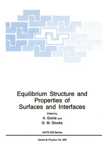 Abbildung von: Equilibrium Structure and Properties of Surfaces and Interfaces - Springer
